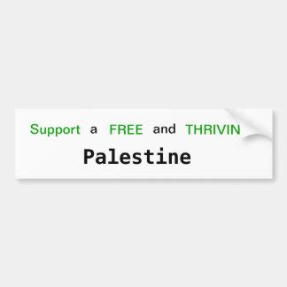 Support Palestine Bumper Stickers - Car Stickers | Zazzle