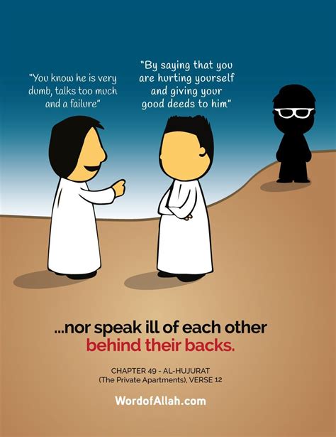 30 Inspirational Islamic Quotes On Gossiping Backbiting Gossip