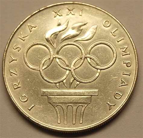 200 zł złotych 1976 Olimpiada Srebro Piekna moneta 13640138969