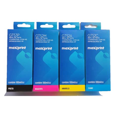 Kit Tinta Maxprint P Multifuncional Hp Smart Tank Shopee Brasil