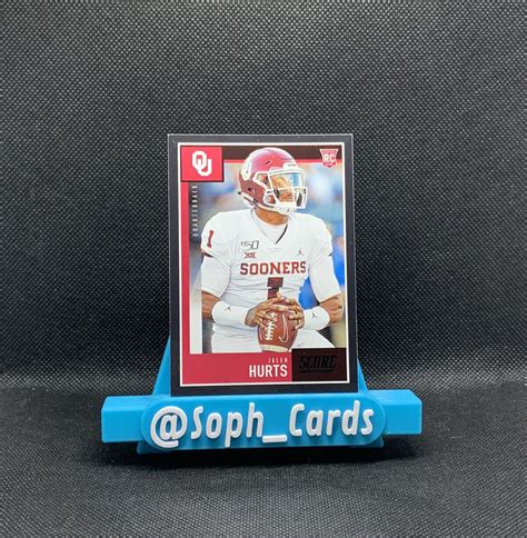 Mavin Panini Score Football Jalen Hurts Rookie Card Black