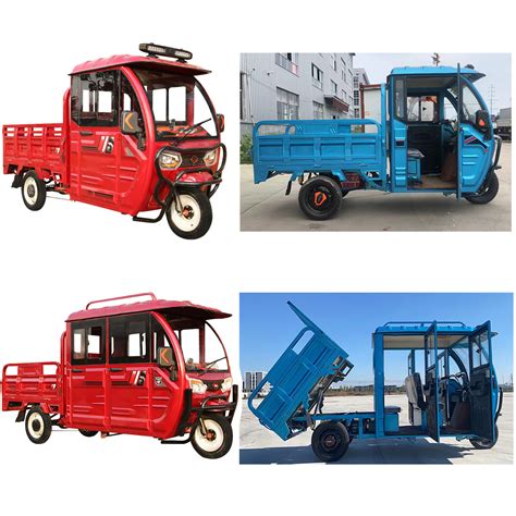 Electric Cargo Tricycle With Cabin AGL TRIKE Premium Tricycles For