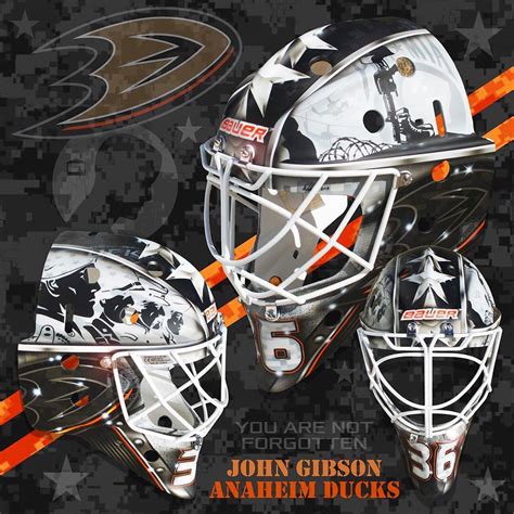 I Love Goalies John Gibson 2018 19 Mask