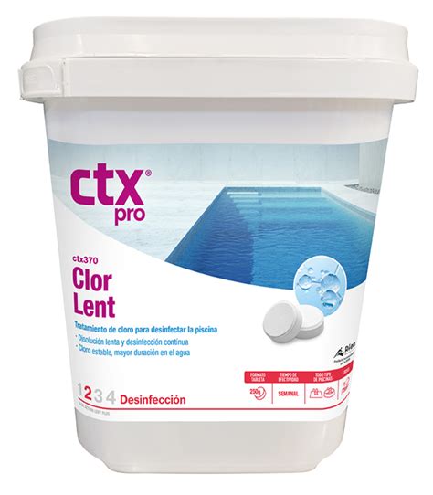 Cloro Lento En Pastillas CTX 370