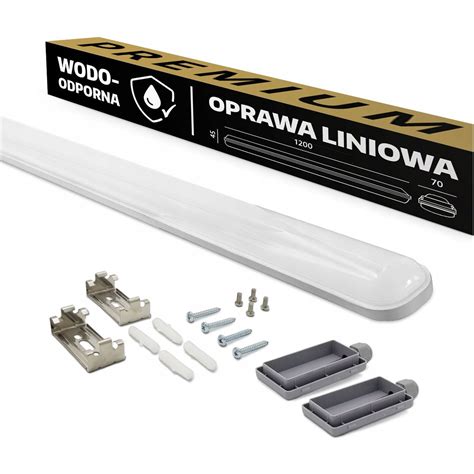 Lampa garażowa LED Oprawa Przemysłowa LINIOWA IP65 natynkowa