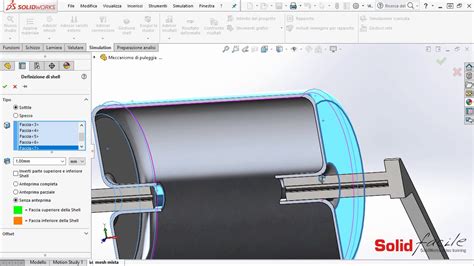 SolidWorks Simulation Mesh Mista YouTube