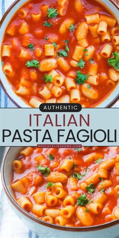 Authentic Italian Pasta Fagioli Recipe Video In 2024 Pasta Fagioli