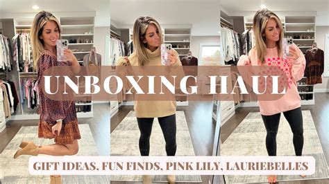 Unboxing Haul Gift Ideas Stocking Stuffers Fun Finds Pink