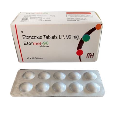 Etormet Etoricoxib Tablets M H At Rs Stripe In New Delhi Id