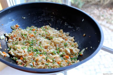 Arroz Frito de Ovo Iguaria Receita e Culinária