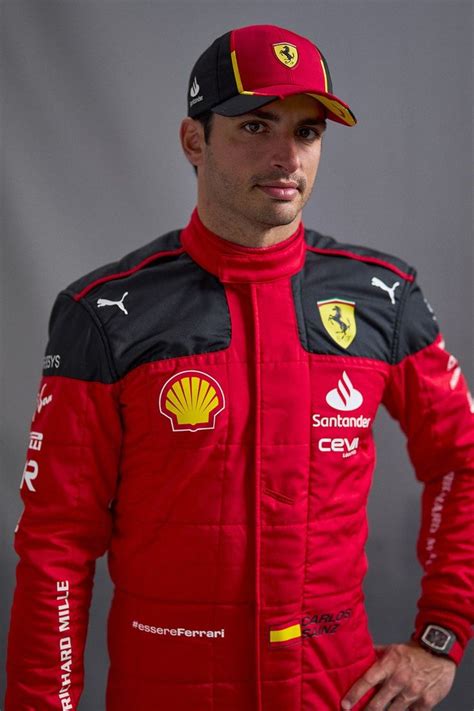 Carlos Sainz Ferrari At Ferrari Launch High Res Professional