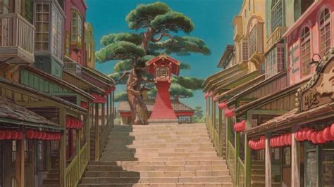 Studio Ghibli ☆ - Spirited Away scenery