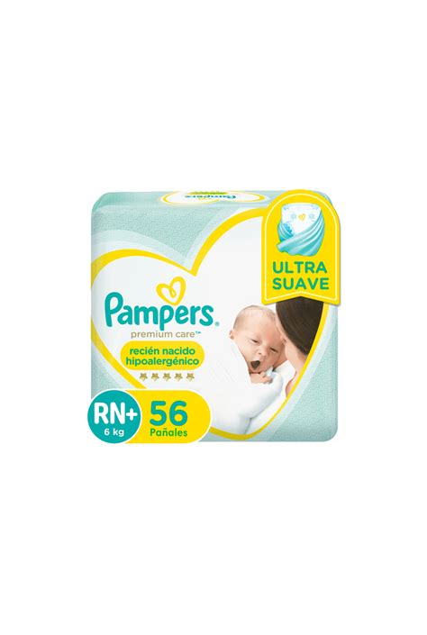 Pañal Pampers Premium Care Recién Nacido X 56 Unid Farmaciasdelpueblo