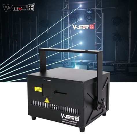 V Show 10W RGB Animation Laser Disco And DJ Laser Stage Light China