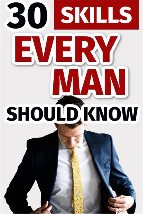 29 Skills Every Man Should Know Life Skills For The Modern Man Every