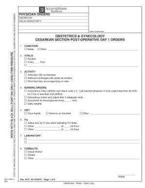 Fillable Online Sw Diagnosis Fax Email Print Pdffiller