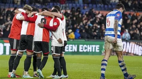 Overzicht Mogelijke Tegenstanders Van Feyenoord In De Achtste Finales