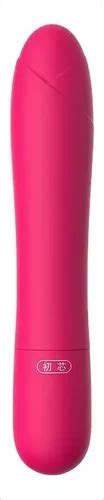 Dildo Vibrador Masajeador Punto G Juguete Port Til Cuerpo Color Rosa
