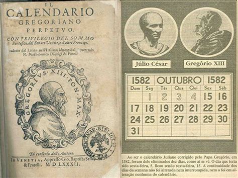 Calendário Gregoriano Origem História E Principais Curiosidades