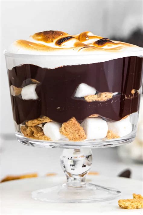 S Mores Trifle Recipe Easy Dessert Recipes