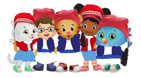 Daniel Tiger And Friends Greek Outfits By Trevorhines On Deviantart