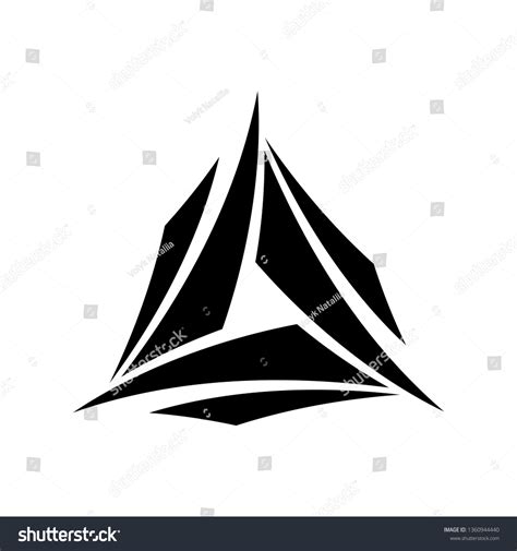 Black Abstract Logo Design Template Isolated Stock Vector (Royalty Free ...