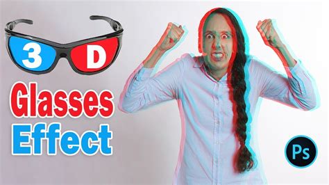 How To Create D Glasses Effect In Photoshop Simple D Effect