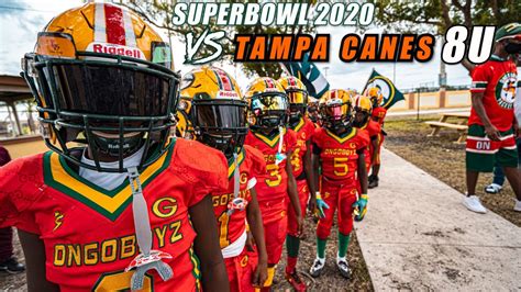 Bay Area Packers Vs Tampa Canes U Fl Elite Superbowl Youtube