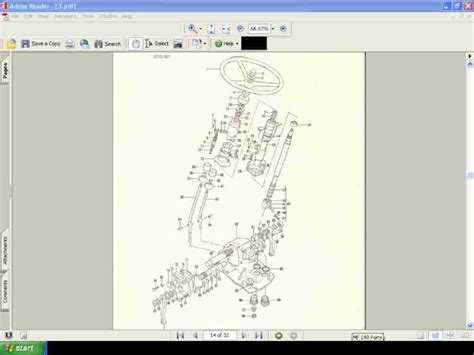 MASSEY FERGUSON MF 240 TRACTOR PARTS MANUAL & DIAGRAMs | eBay