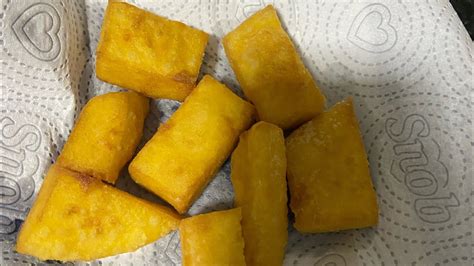 POLENTA FRITA SEQUINHA E CROCANTE YouTube