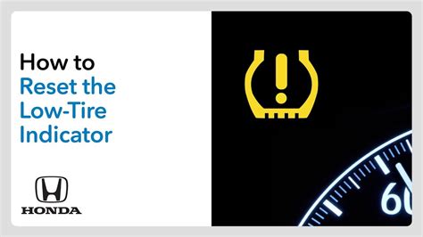 Honda Crv Check Tyre Pressure Warning