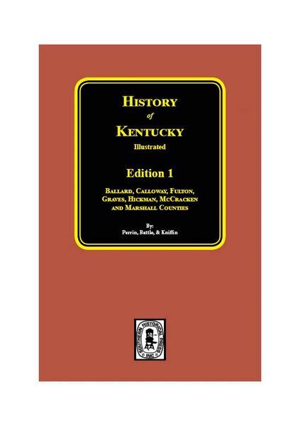 History of Kentucky: 1st Edition. | Southern Historical Press, Inc.