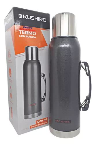 Termo Acero Inoxidable Doble Capa Kushiro 1 2 Litros 24 Hs