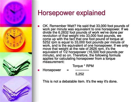 Ppt Horsepower Torque Powerpoint Presentation Free Download Id