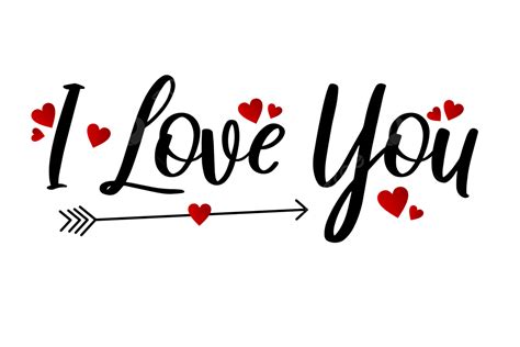 Te Amo Diseño De Letras Con Corazón Y Flecha PNG dibujos Te Quiero