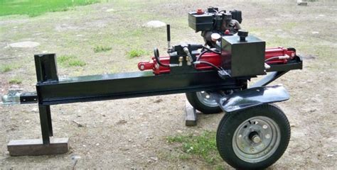 Scrap Yard Log Splitter Build Job