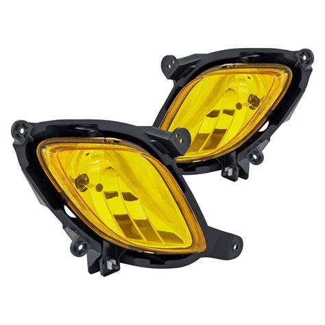 Lumen Hyundai Genesis Coupe 2010 Yellow Factory Style Fog Lights