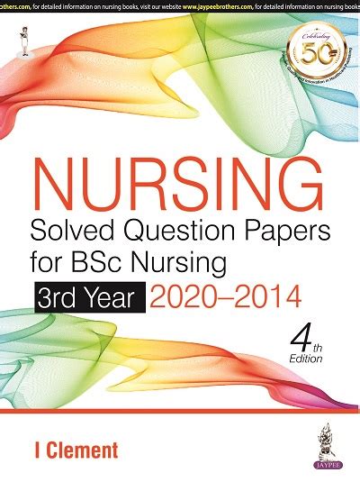 NURSING Solved Question Papers For BSc Nursing 3rd Year 2019 2014 I