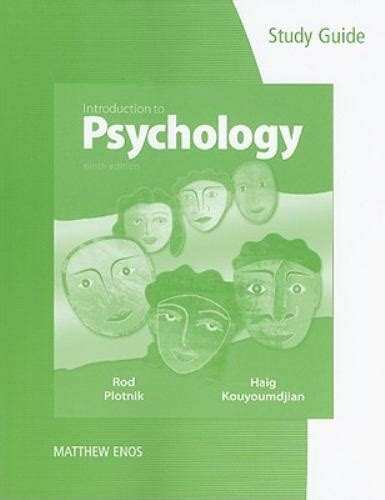 Introduction To Psychology By Plotnik Rod Kouyoumdjian Haig