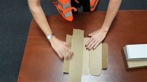 How To Fold A Mailer Box By The Packaging Place Youtube