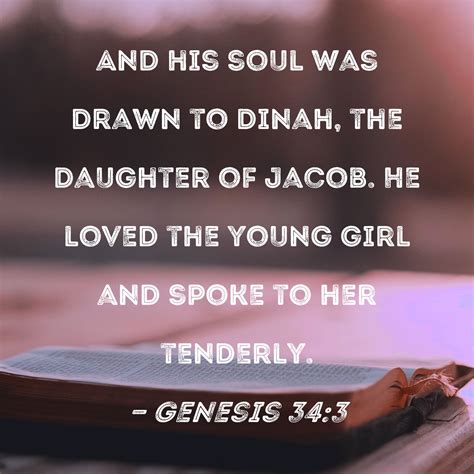 Genesis 341 And Dinah The Daughter Of Leah Which She Bore 56 Off