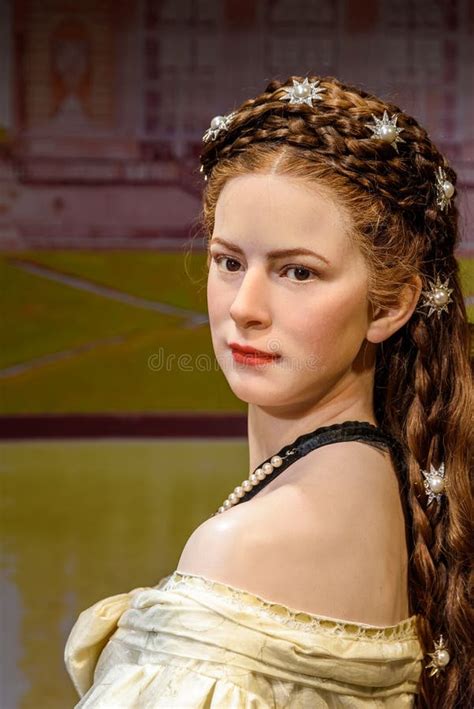 Elisabeth Sisi Dans La Figurine De La Bavière à Madame Tussauds Wax