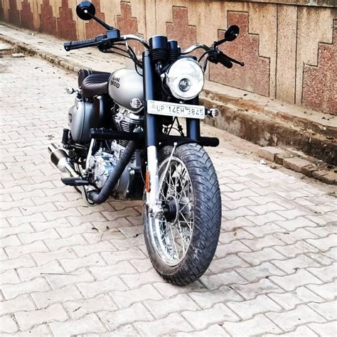 New Ideas For Classic Bobber Look By Puranam Designs For Royal Enfield