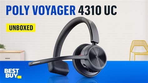 Poly Voyager 4310 UC From Best Buy YouTube