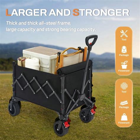 Heavy Duty Foldable Trolley Collapsible Trolley Minimal Folding