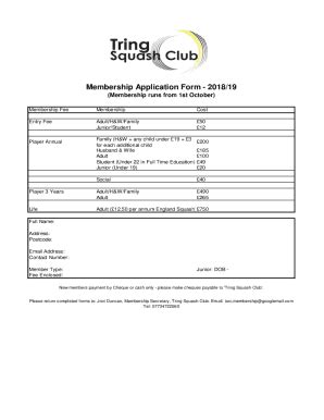 Fillable Online England Squash COVID 19 Club Risk Assessment Fax Email