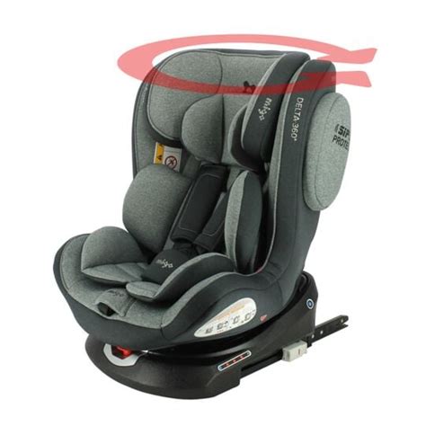 Si Ge Auto Isofix Delta Pivotant Groupe Kg Migo