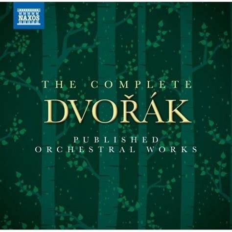 Dvorak The Complete Published Orchestral Works Vol Jeno Jando