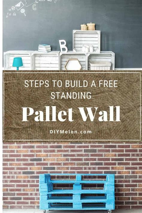 How To Build A Free Standing Pallet Wall In Easy Steps