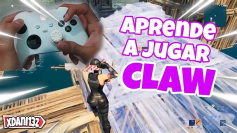 Cómo APRENDER a jugar CLAW en FORTNITE 2024 HANDCAM PS4 5 Xbox S X